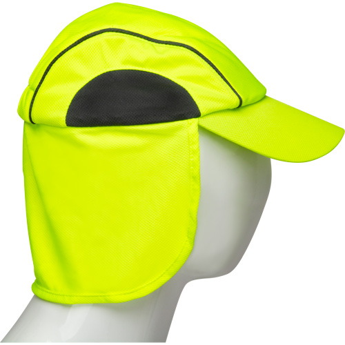 Cooling Hat with Neck Shade, Hi-Vis Lime Northern Industrial Supply Inc.