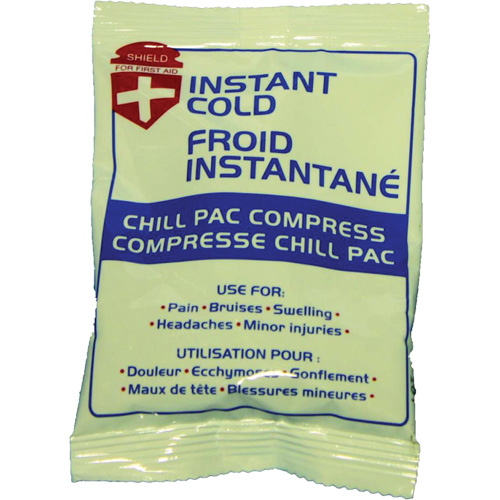 Instant Chill Pac Compress, Cold, Single Use, 4" x 6" Northern Industrial Supply Inc.