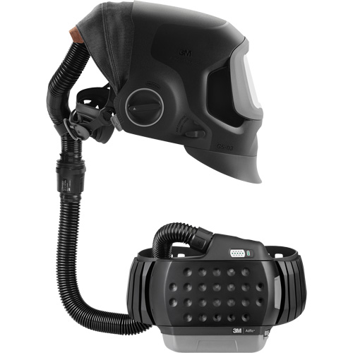 Casque de soudage Speedglas G5-03 Pro-Air avec syst&egrave;me de respirateur d'&eacute;puration d'air propuls&eacute; Adflo — SANS filtre autoassombrissant, Masque de soudage, Pile Lithium-ion Northern Industrial Supply Inc.