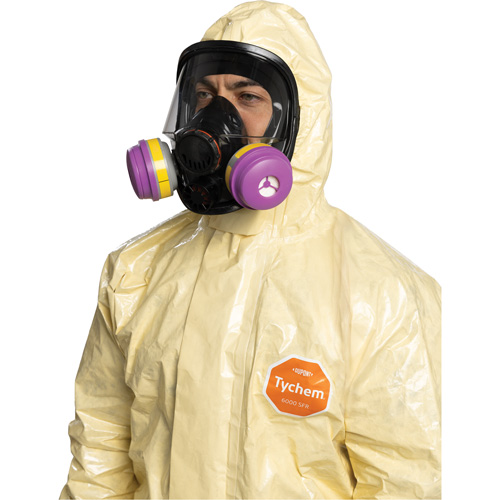 Tychem&reg; 6000 SFR Coverall, Size Small, Khaki Northern Industrial Supply Inc.