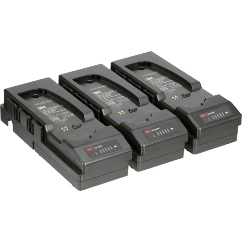 Emballage de chargeur de pile &agrave; trois postes Versaflo  pour APR motoris&eacute; TR-300+ Northern Industrial Supply Inc.