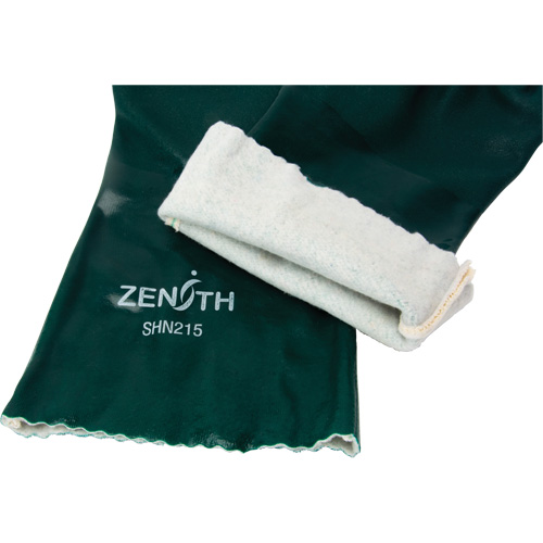 Gants verts &agrave; double enduit, 14" lo, PVC, Doublure en Jersey de coton, 70 mils Northern Industrial Supply Inc.