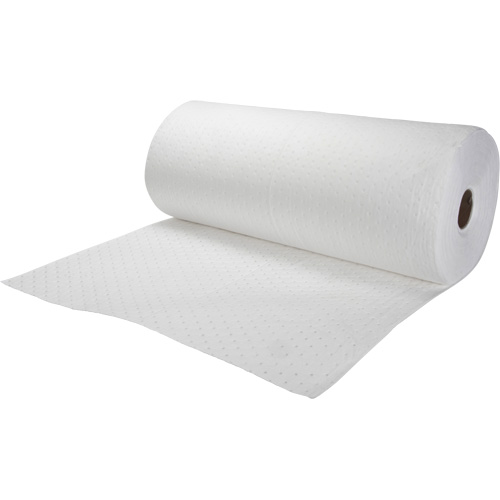 Bonded Sorbent Rolls, Heavyweight, 150' L x 30" W, 24 gal. Absorbancy Northern Industrial Supply Inc.