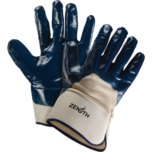 Heavyweight Safety Cuff Gloves, 11/2X-Large, Nitrile Coating, Cotton Shell Northern Industrial Supply Inc.
