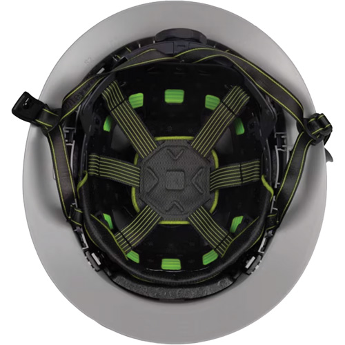 Fibre Metal Climbing Style Helmet with Full Brim, Meets CSA Type 2, Ratchet Suspension, Vented Northern Industrial Supply Inc.
