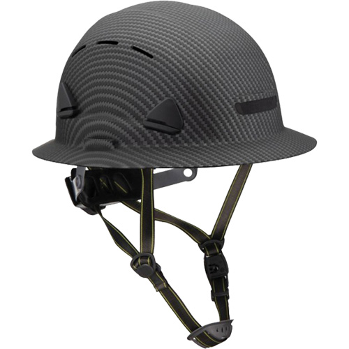 Casque Fibre Metal de style escalade avec bordure compl&egrave;te, R&eacute;pond aux normes CSA type 2, Suspension Rochet, Ventil&eacute; Northern Industrial Supply Inc.