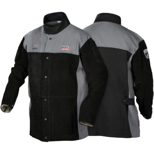 Veste de soudage FR robuste de s&eacute;rie XVI, Cuir, Moyen, Noir Northern Industrial Supply Inc.