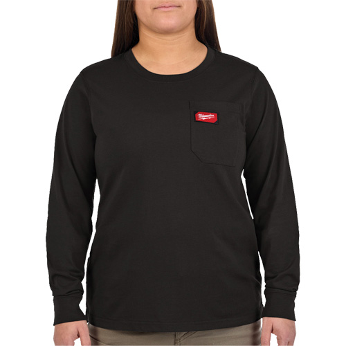 T-shirt &agrave; manches longues avec poches GRIDIRON, Femmes, T-petit, Noir Northern Industrial Supply Inc.
