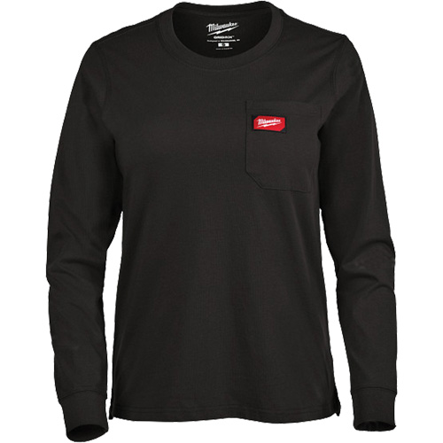 T-shirt &agrave; manches longues avec poches GRIDIRON, Femmes, T-petit, Noir Northern Industrial Supply Inc.