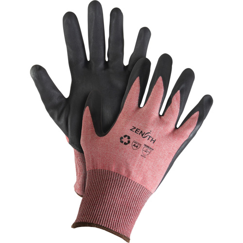 Gants &eacute;cologiques, l&eacute;gers, et r&eacute;sistants &agrave; la coupe, &agrave; haute dext&eacute;rit&eacute;, Taille 11, Calibre 18, Rev&ecirc;tement Mousse de nitrile, Enveloppe en Acier inoxydable/PEHP/rPET, ASTM ANSI niveau A4 Northern Industrial Supply Inc.