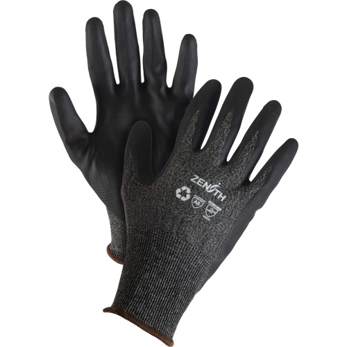 Gants &eacute;cologiques, l&eacute;gers, et r&eacute;sistants &agrave; la coupe, &agrave; haute dext&eacute;rit&eacute;, Taille 8, Calibre 21, Rev&ecirc;tement Mousse de nitrile, Enveloppe en Acier inoxydable/PEHP/rPET, ASTM ANSI niveau A5 Northern Industrial Supply Inc.