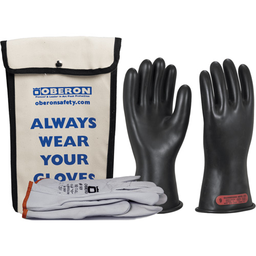 Ensemble de gants en caoutchouc pour l'&eacute;lectricit&eacute; de classe 0, 8, 11" lo, 20 cal/cm², NFPA 70E Northern Industrial Supply Inc.
