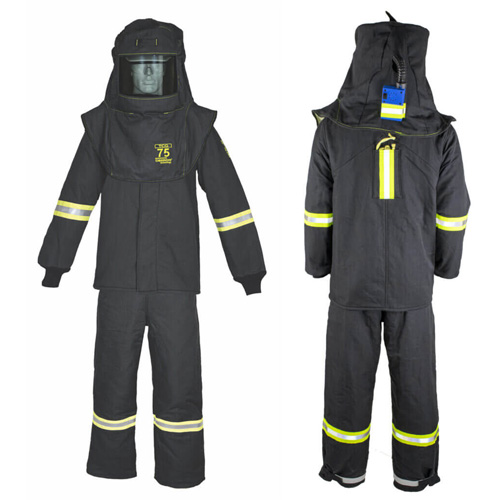 Ensemble de manteau contre l'arc &eacute;lectrique TCG grand avec courroie de sortie, 75 cal/cm² Northern Industrial Supply Inc.