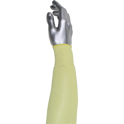 Kut Gard&reg; Single-Ply Cut-Resistant Sleeve, Aramid/ATA&reg;, 10", ASTM ANSI Level A4, Yellow Northern Industrial Supply Inc.