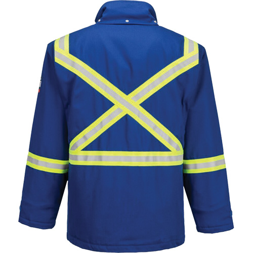 Parka dhiver isol&eacute;e 88/12 Bizflame, Bleu, Moyen (grande taille) Northern Industrial Supply Inc.