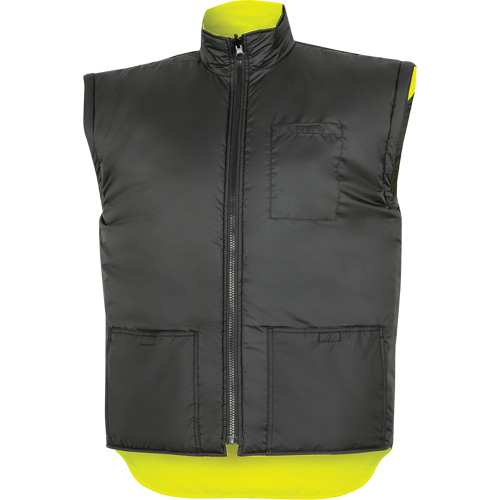 Parka de s&eacute;curit&eacute; d'hiver imperm&eacute;able 7-en-1 5057 Pioneer Yukon, Polyester, Noir/Jaune lime haute visibilit&eacute;, T-petit Northern Industrial Supply Inc.