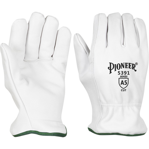 Gants pour conducteurs r&eacute;sistant aux coupures, Petit, Paume en Cuir fleur de ch&egrave;vre Northern Industrial Supply Inc.