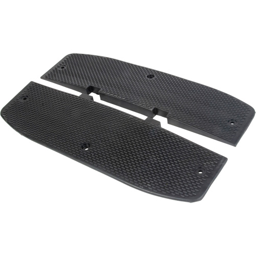 Embouts d'extr&eacute;mit&eacute;s pour bosse de d&eacute;c&eacute;l&eacute;ration, Caoutchouc, 2' lo x 16" la x 1-1/4" h Northern Industrial Supply Inc.