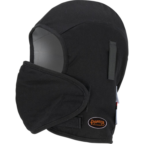 Doublure matelass&eacute;e ignifug&eacute;e Pioneer 766A pour casque de s&eacute;curit&eacute; avec embout buccal amovible, Noir/Gris, Coton/FR-Tech/Modacrylique/Nylon Northern Industrial Supply Inc.