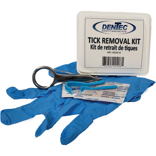 Trousse d'&eacute;limination des tiques, Boîte en plastique Northern Industrial Supply Inc.