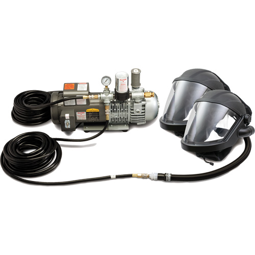 Syst&egrave;me de protection &agrave; alimentation en air MAXSHIELD pour 2 travailleur Northern Industrial Supply Inc.