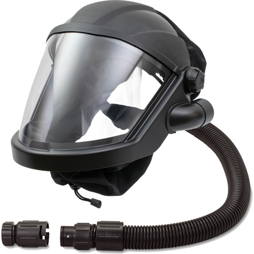 MAXSHIELD&reg; Supplied Air Respirator Shield with Control Valve, Universal, Facepiece Northern Industrial Supply Inc.