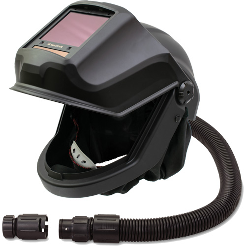 DEFENDER Supplied Air Respirator Shield & Flip-Front Welding Helmet with ADF & Flow Adapter, Universal, Facepiece Northern Industrial Supply Inc.