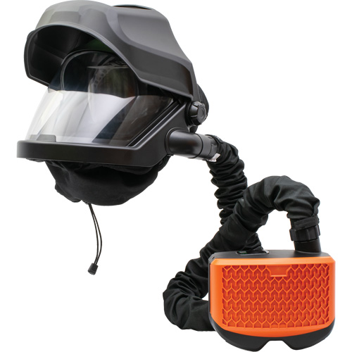 PEAKAIR MAXSHIELD avec devant rabattable & ensemble de souffleur ADF X90VX, Respirateur &agrave; masque, Pile Lithium-ion Northern Industrial Supply Inc.