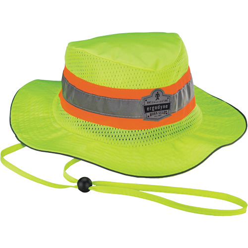 GloWear 8935 Ranger Sun Hat, 2X-Large/3X-Large, High Visibility Lime-Yellow, Polyester Northern Industrial Supply Inc.