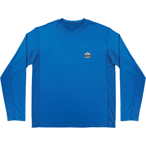 Chemise de refroidissement &agrave; manches longues avec protection solaire et UV Chill-Its 6689, Bleu, Petit Northern Industrial Supply Inc.