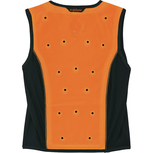 Veste de refroidissement &eacute;vaporatif Chill-Its 6685 avec fermeture &agrave; glissi&egrave;re, Grand, Orange Northern Industrial Supply Inc.