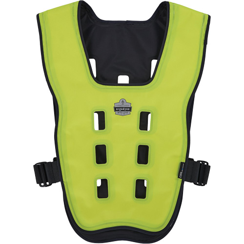 Veste de refroidissement &eacute;vaporatif Chill-Its 6685 avec fermeture &agrave; glissi&egrave;re, 2T-grand/3T-grand, Jaune lime haute visibilit&eacute; Northern Industrial Supply Inc.
