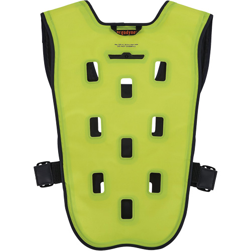 Veste de refroidissement &eacute;vaporatif Chill-Its 6685 avec fermeture &agrave; glissi&egrave;re, 2T-grand/3T-grand, Jaune lime haute visibilit&eacute; Northern Industrial Supply Inc.