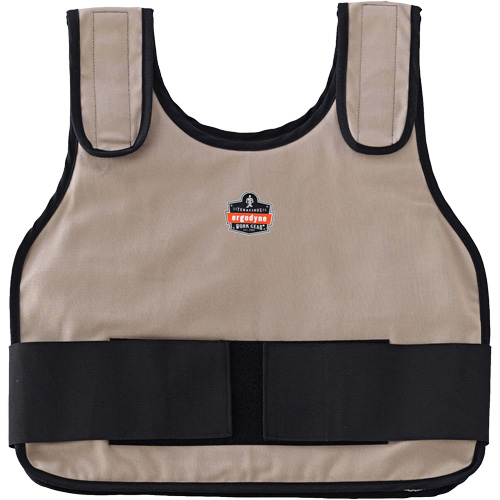 Veste de refroidissement &agrave; changement de phase standard avec sachets de recharge Chill-Its 6230, Grand/T-Grand, Khaki Northern Industrial Supply Inc.