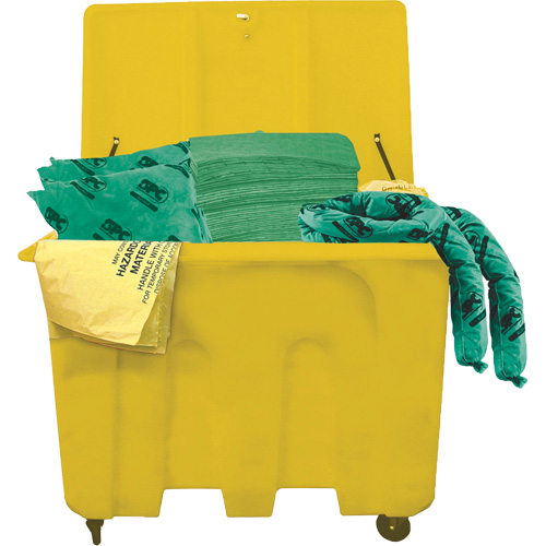SPC&reg; HazWik&reg; Chemical Truck Spill Kits, Hazmat, Bin, 160 US gal. Absorbancy Northern Industrial Supply Inc.