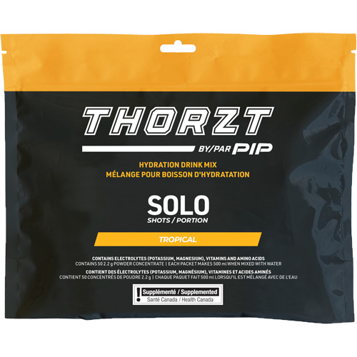 THORZT Sugar-Free Solo Shot Hydration Drink Mix, Single Serve, Tropical Northern Industrial Supply Inc.
