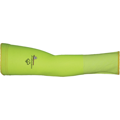 Max Cut Resistant Sleeves - Medium, TenActiv, 12", ASTM ANSI Level A9, High Visibility Lime Northern Industrial Supply Inc.