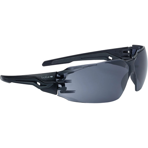 Lunettes de s&eacute;curit&eacute; BSSI Silex+, Lentille Gris/Fum&eacute;e, Antibu&eacute;e/Anti-&eacute;gratignures, ANSI Z87+ Northern Industrial Supply Inc.