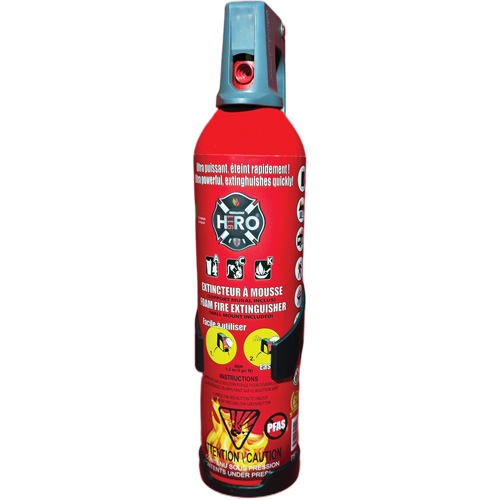 Hero 911 PFAS-Free Fire Extinguisher, ACK, 750 ml Capacity Northern Industrial Supply Inc.