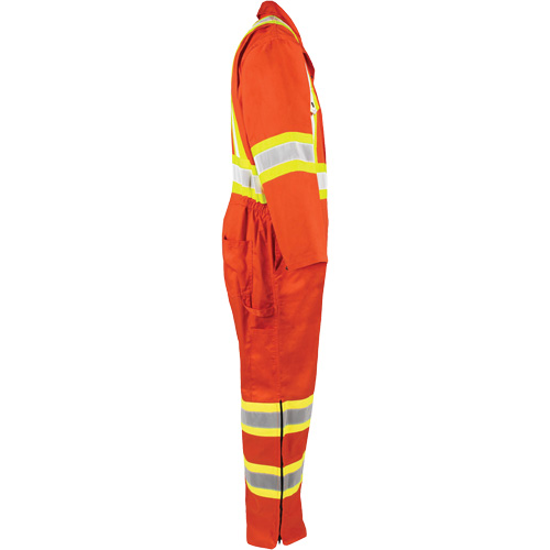 High-Visibility Unlined Coveralls, 3X-Large, High Visibility Orange Northern Industrial Supply Inc.