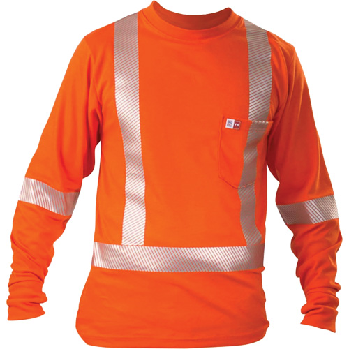 T-shirt &agrave; manches longues, 3T-Grand, Orange Northern Industrial Supply Inc.