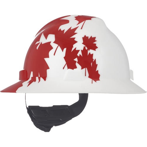 Casque de protection V-Gard &agrave; fentes s&eacute;rie Canadian Freedom, Suspension Rochet, Non ventil&eacute; Northern Industrial Supply Inc.