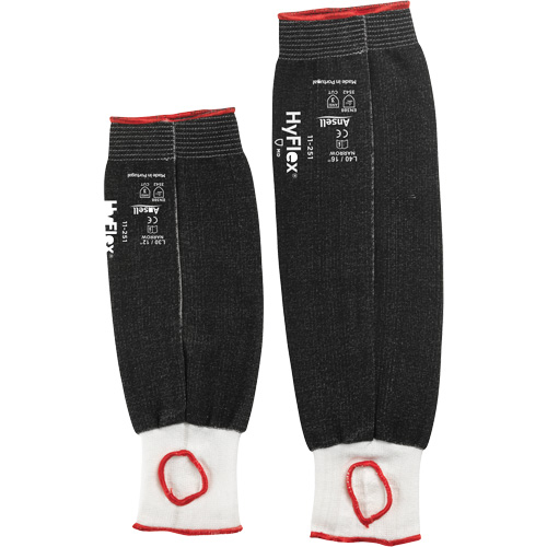 HyFlex 11-251 Narrow Protective Sleeve, Intercept, 12", ASTM ANSI Level A3, Black Northern Industrial Supply Inc.