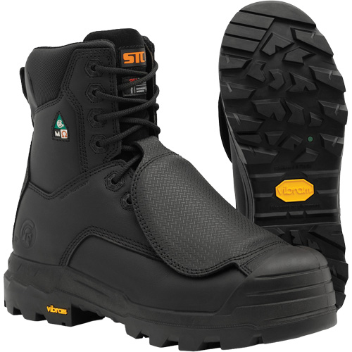 Bottes de travail Vulcan avec protecteur m&eacute;tatarsien &agrave; l'ext&eacute;rieur, Cuir, Taille 7, Imperm&eacute;able Northern Industrial Supply Inc.