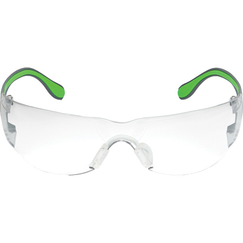 Lunettes de s&eacute;curit&eacute; gris/vert Adapt Lite, Lentille Transparent, Antibu&eacute;e/Anti-&eacute;gratignures, ANSI Z87+/R&eacute;pond ou surpasse la norme CSA Z94.3 Northern Industrial Supply Inc.