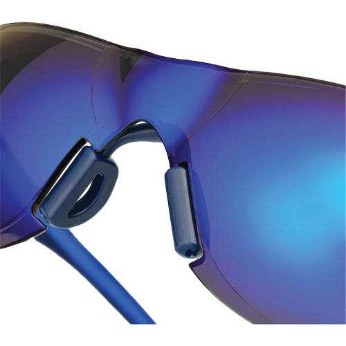 Adapt Lite Safety Glasses, Blue Mirror Lens, Anti-Fog/Anti-Scratch, ANSI Z87+/Meets/Exceeds CSA Z94.3 Northern Industrial Supply Inc.