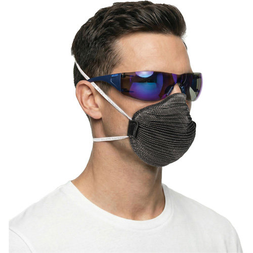 Adapt Lite Safety Glasses, Blue Mirror Lens, Anti-Fog/Anti-Scratch, ANSI Z87+/Meets/Exceeds CSA Z94.3 Northern Industrial Supply Inc.