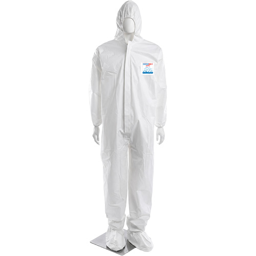 CoverMe XP1800 Coverall, 5X-Large, White, Microporous Northern Industrial Supply Inc.