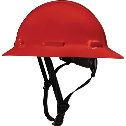 Casque de s&eacute;curit&eacute; &agrave; bordure compl&egrave;te LIDGUARD avec mentonni&egrave;re, R&eacute;pond aux normes CSA type 1, Suspension Rochet, Ventil&eacute; Northern Industrial Supply Inc.