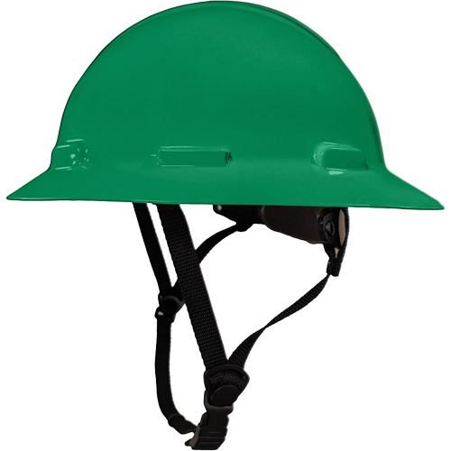 Casque de s&eacute;curit&eacute; &agrave; bordure compl&egrave;te LIDGUARD avec mentonni&egrave;re, R&eacute;pond aux normes CSA type 1, Suspension Rochet, Ventil&eacute; Northern Industrial Supply Inc.